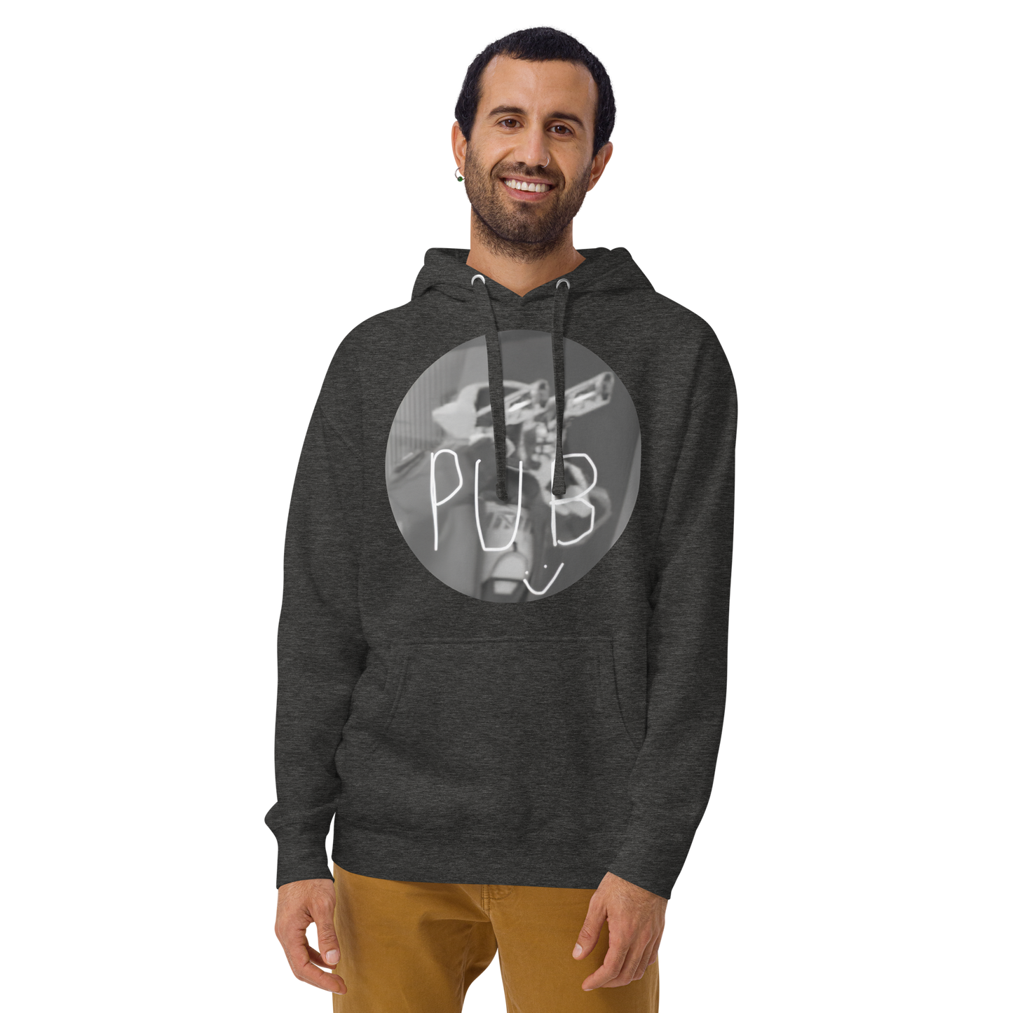 Sudadera unisex con capucha del equipo PuB