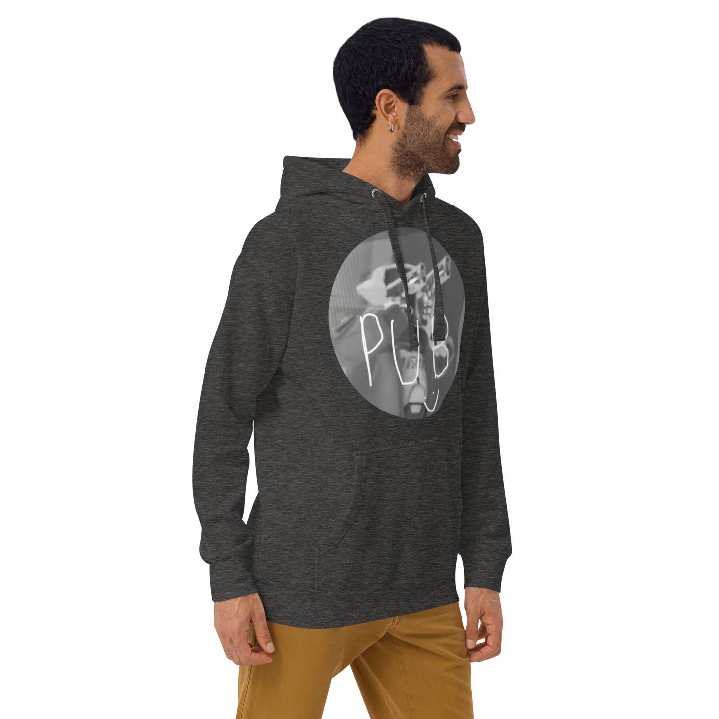 Sudadera unisex con capucha del equipo PuB