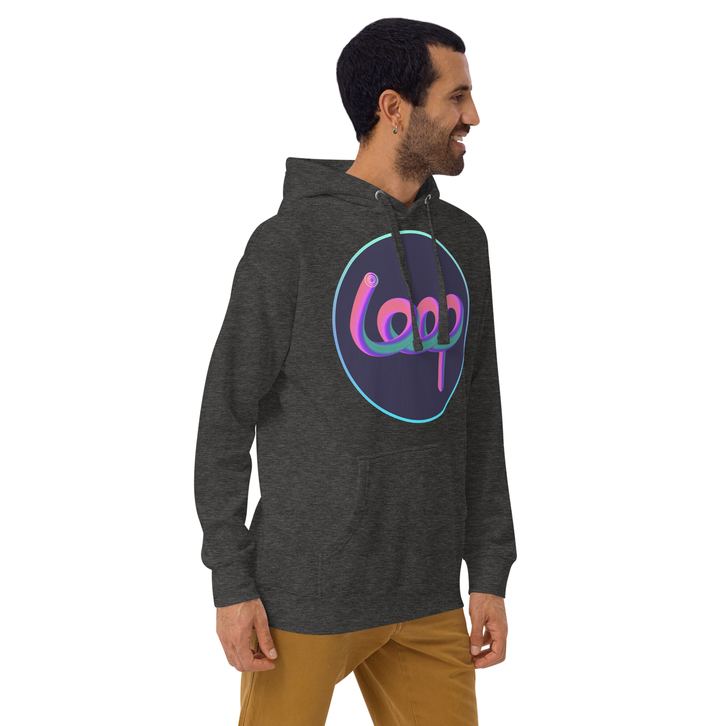 Sudadera unisex con capucha del equipo LOOP