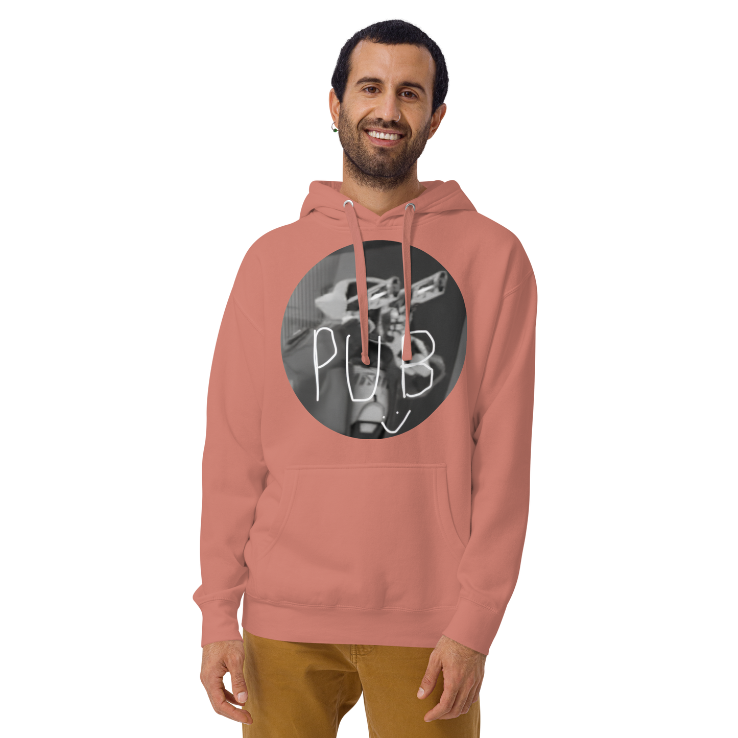 Sudadera unisex con capucha del equipo PuB