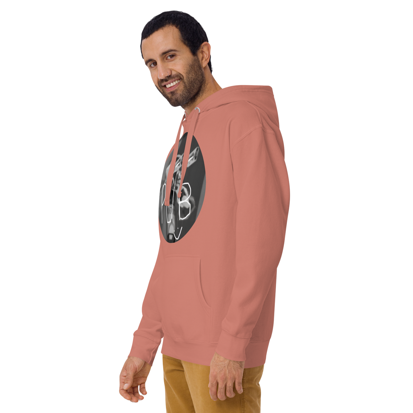 Sudadera unisex con capucha del equipo PuB