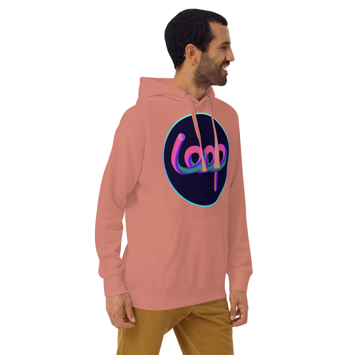 Sudadera unisex con capucha del equipo LOOP