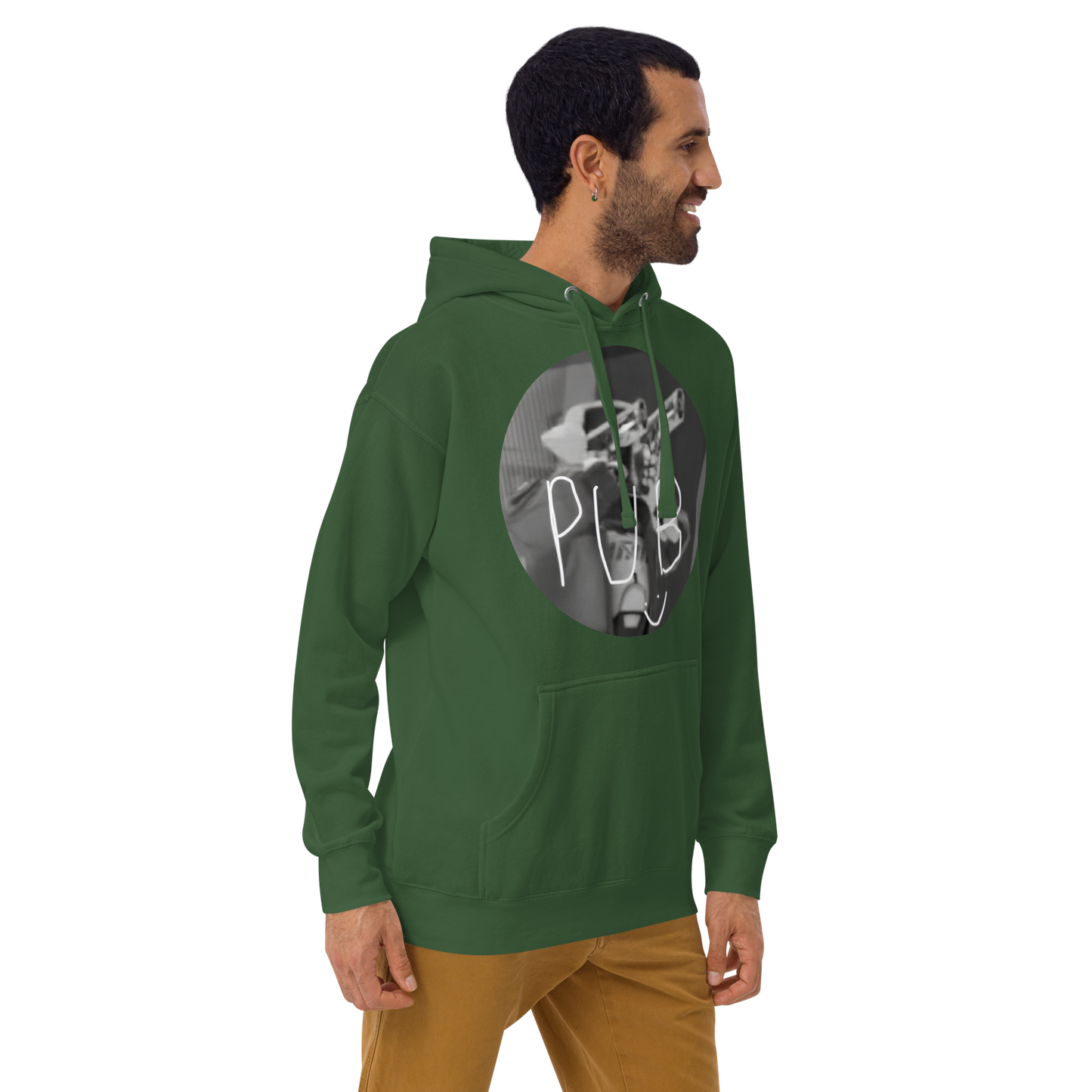 Sudadera unisex con capucha del equipo PuB