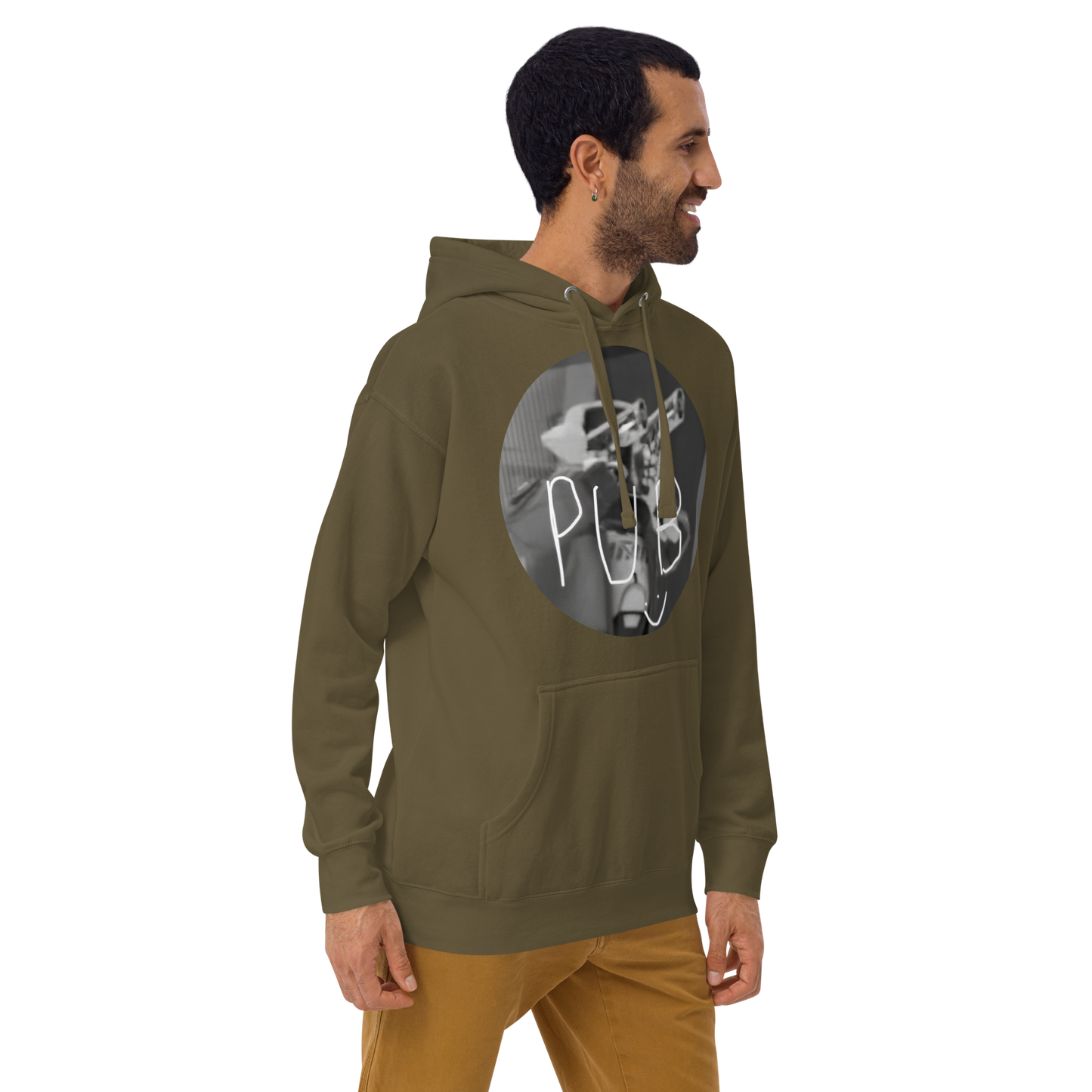 Sudadera unisex con capucha del equipo PuB