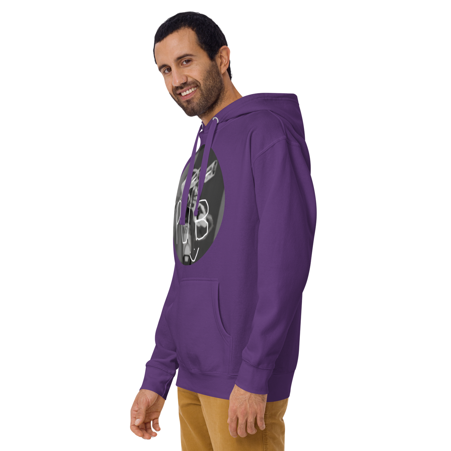 Sudadera unisex con capucha del equipo PuB