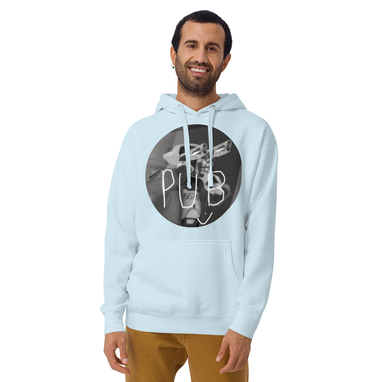 Sudadera unisex con capucha del equipo PuB