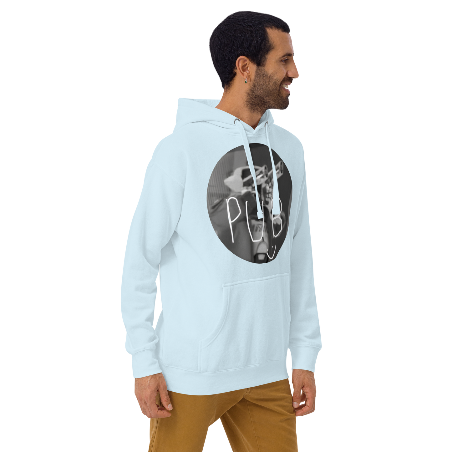 Sudadera unisex con capucha del equipo PuB