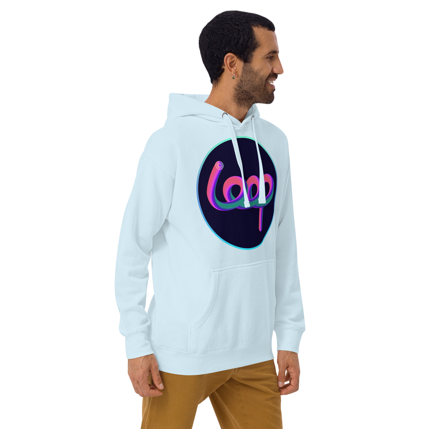 Sudadera unisex con capucha del equipo LOOP