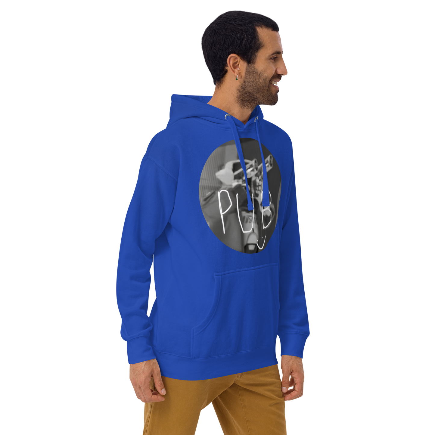 Sudadera unisex con capucha del equipo PuB