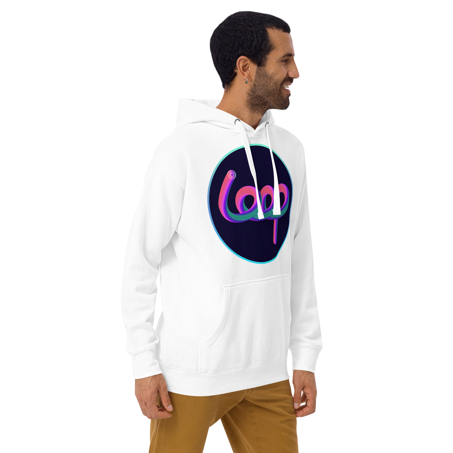 Sudadera unisex con capucha del equipo LOOP