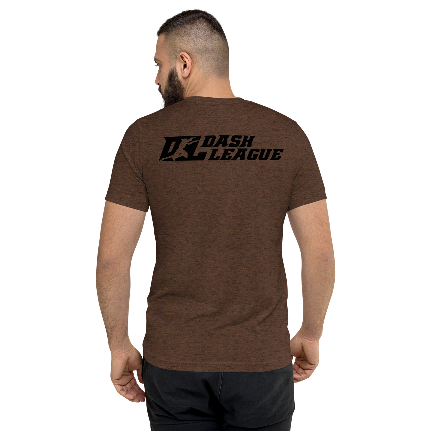 Tri-Blend Shirt Black DL Logo (Front+Back)