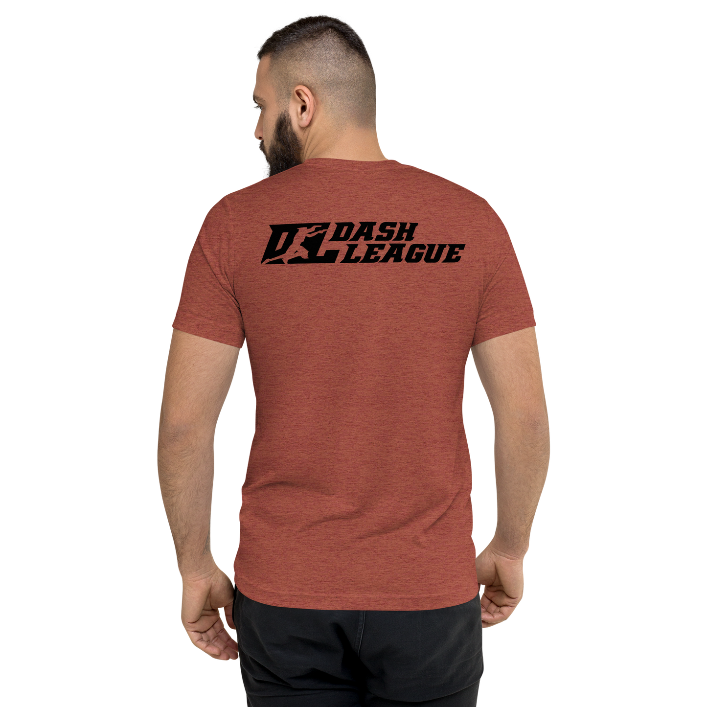 Tri-Blend Shirt Black DL Logo (Front+Back)