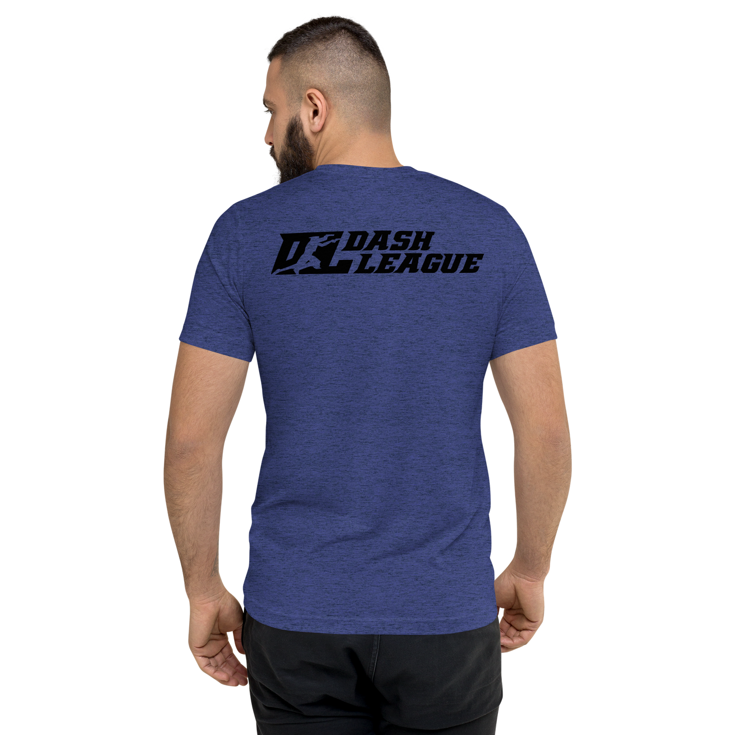 Tri-Blend Shirt Black DL Logo (Front+Back)