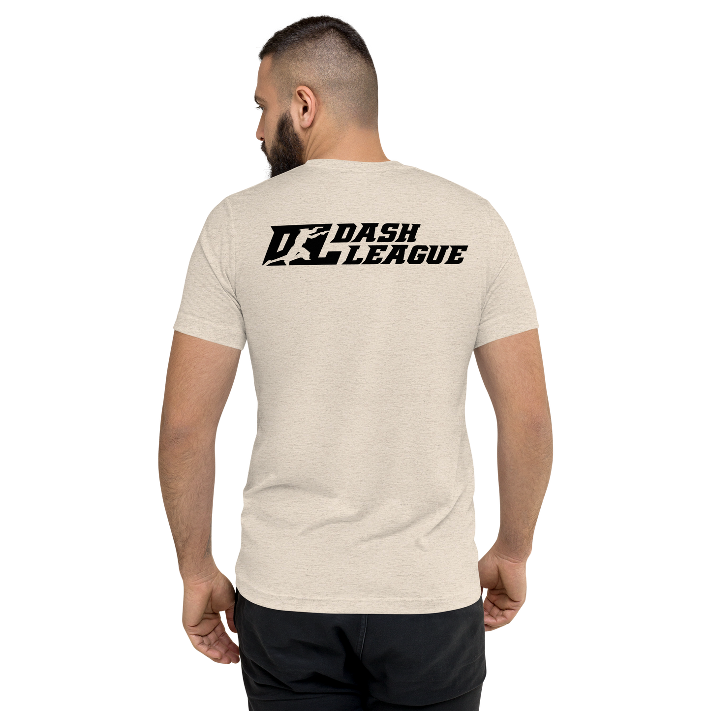 Tri-Blend Shirt Black DL Logo (Front+Back)