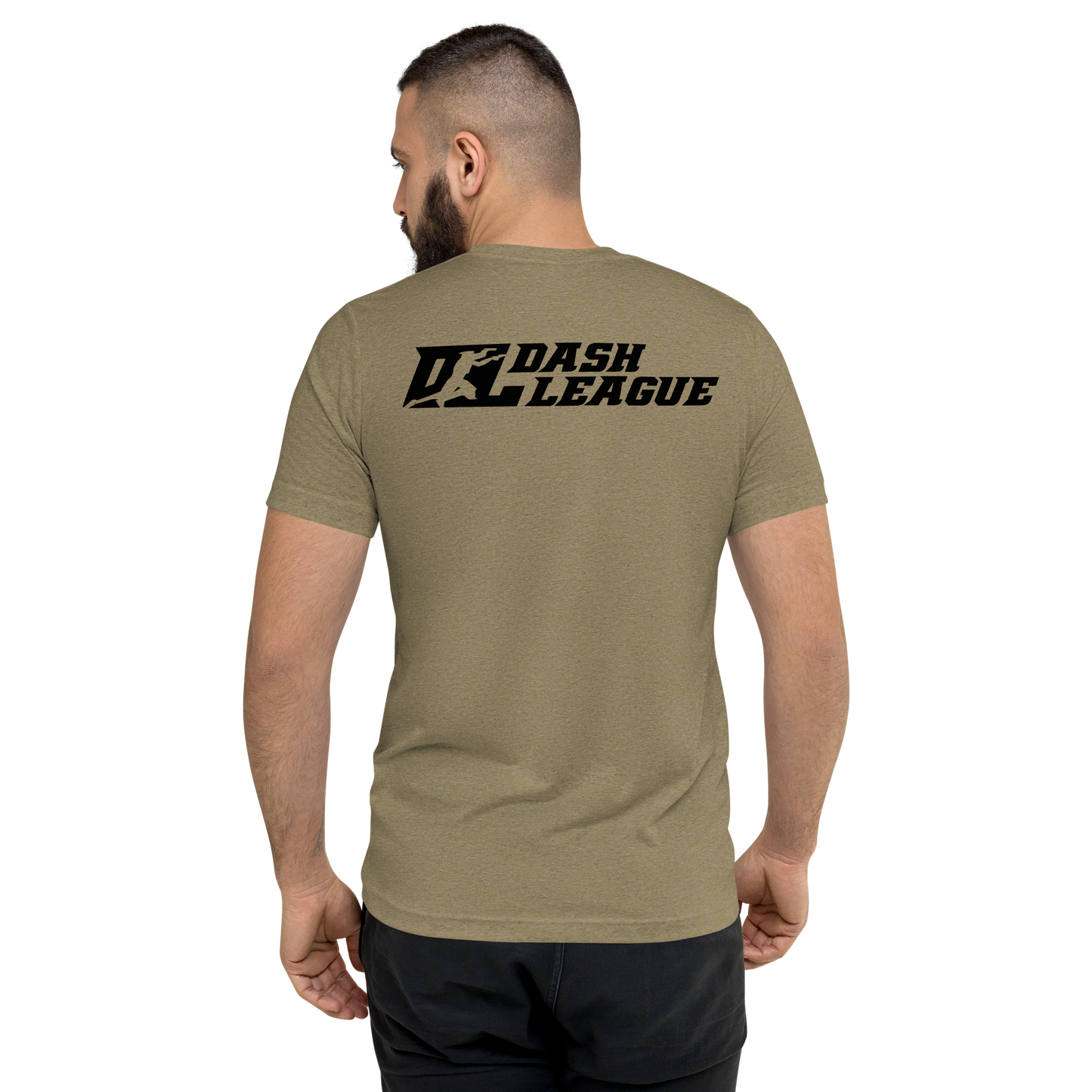 Tri-Blend Shirt Black DL Logo (Front+Back)