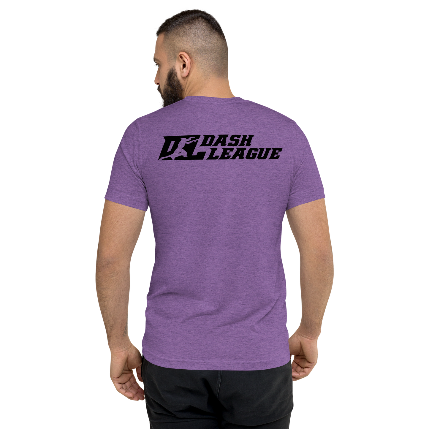 Tri-Blend Shirt Black DL Logo (Front+Back)