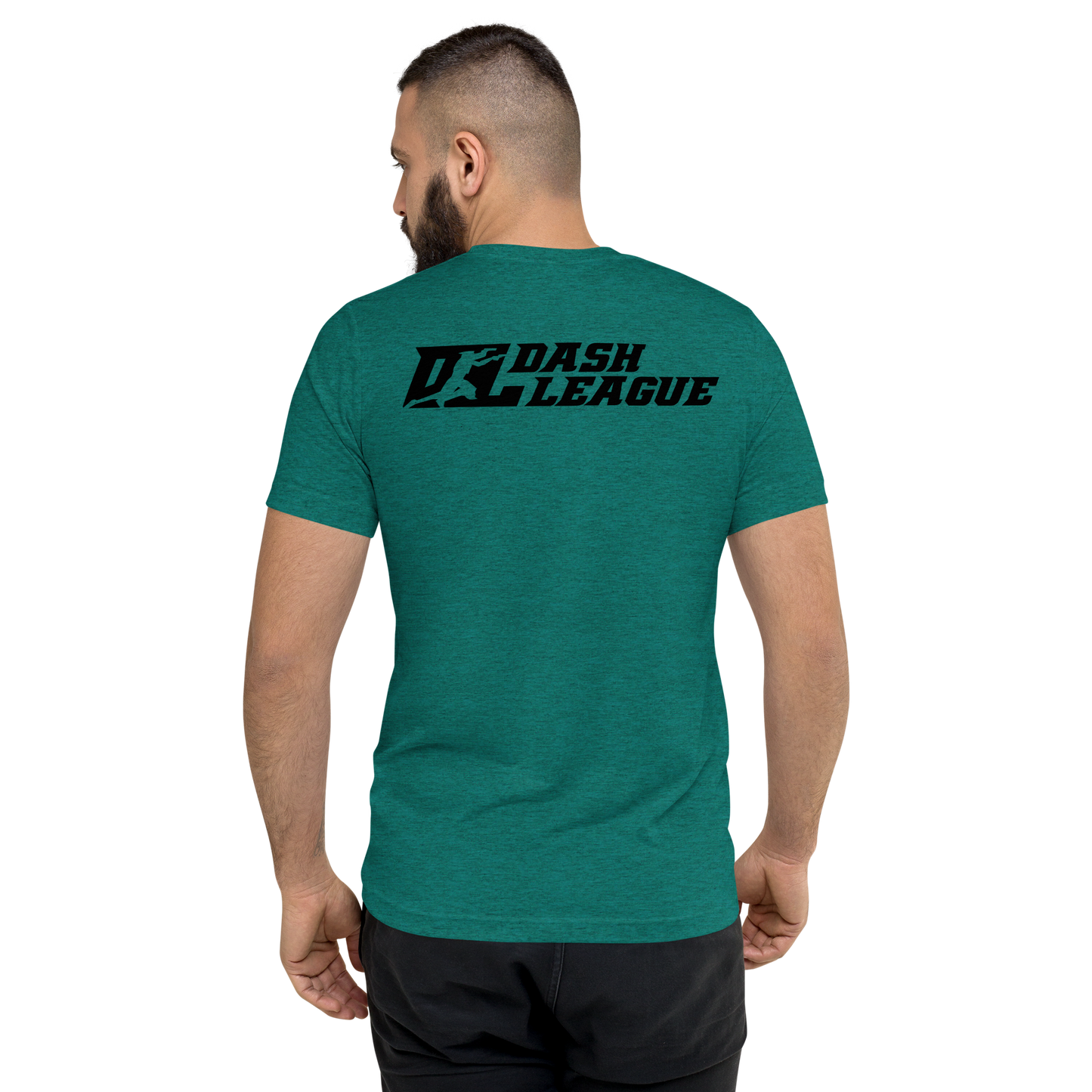 Tri-Blend Shirt Black DL Logo (Front+Back)