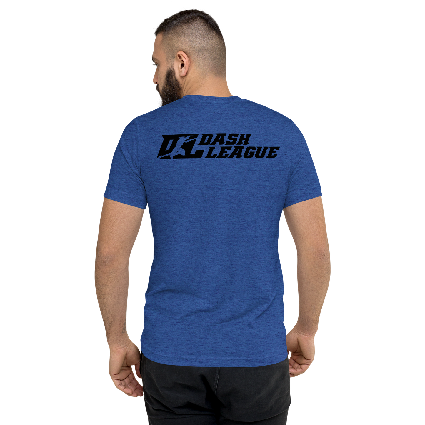 Tri-Blend Shirt Black DL Logo (Front+Back)