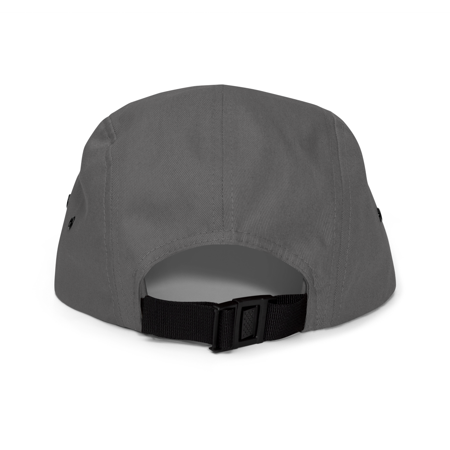 Five Panel Cap Black Outline DL Logo