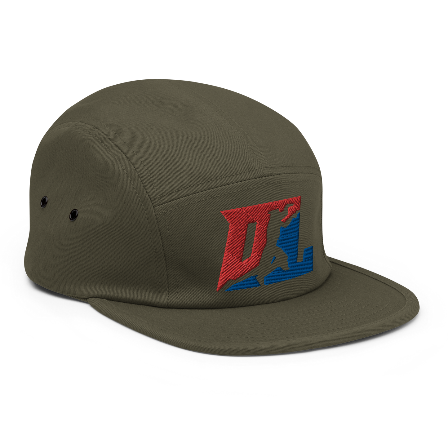 Five Panel Cap Color DL Logo (Front+Back)