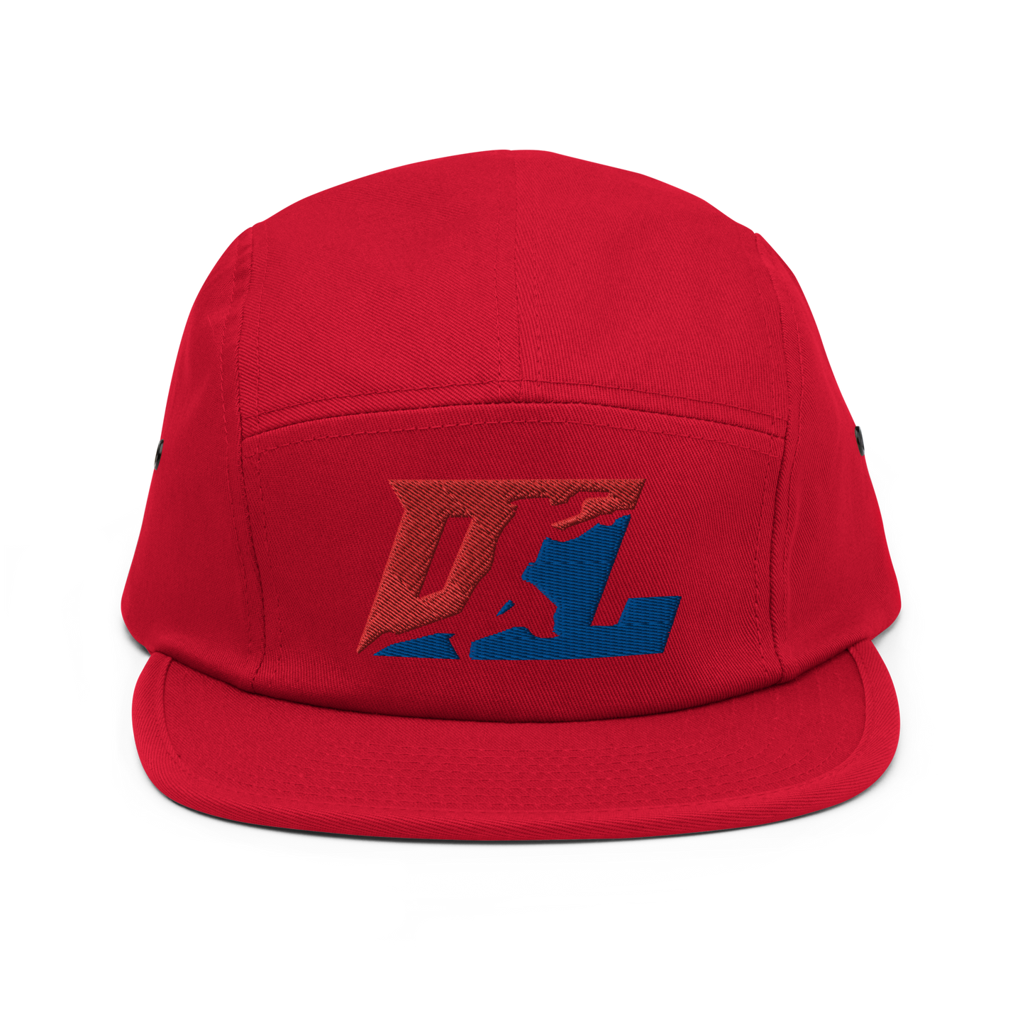 Five Panel Cap Color DL Logo (Front+Back)