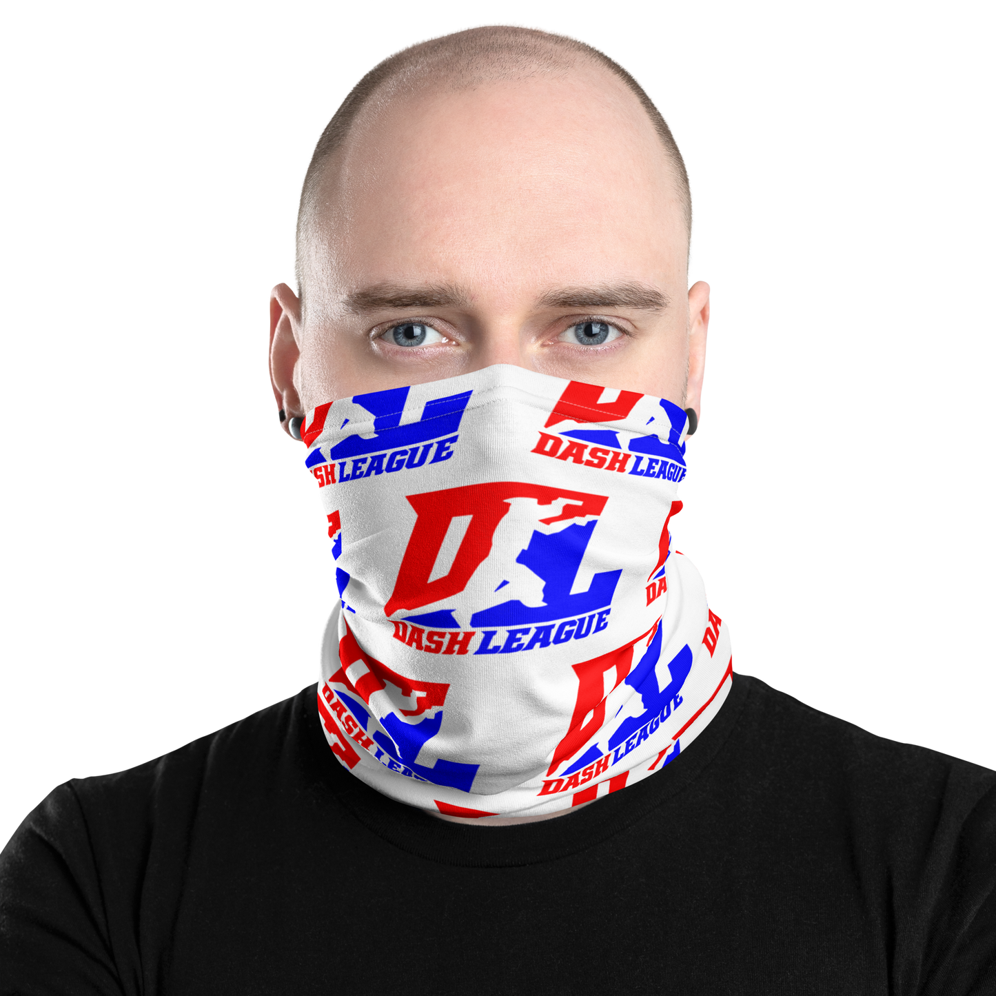 Neck Gaiter Color DL Logo Pattern