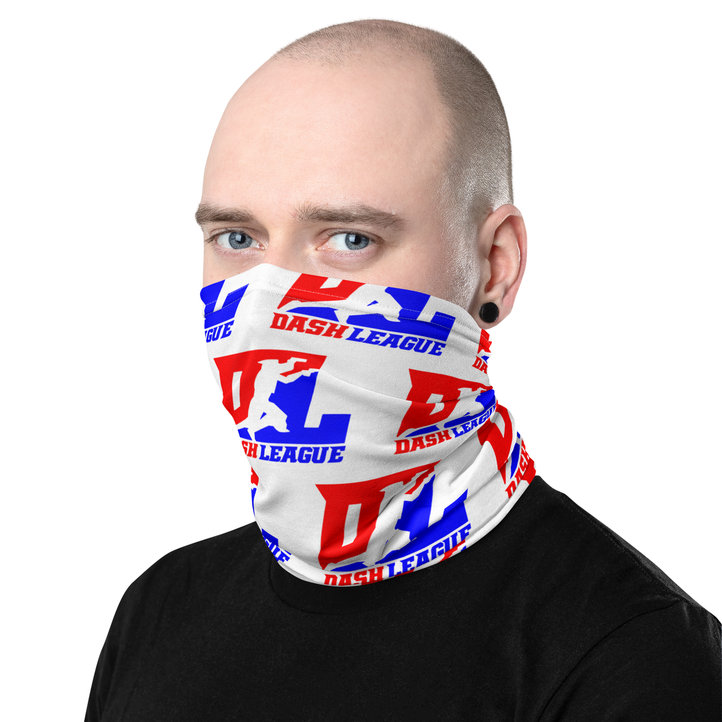 Neck Gaiter Color DL Logo Pattern