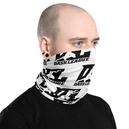 Neck Gaiter Black DL Logo Pattern