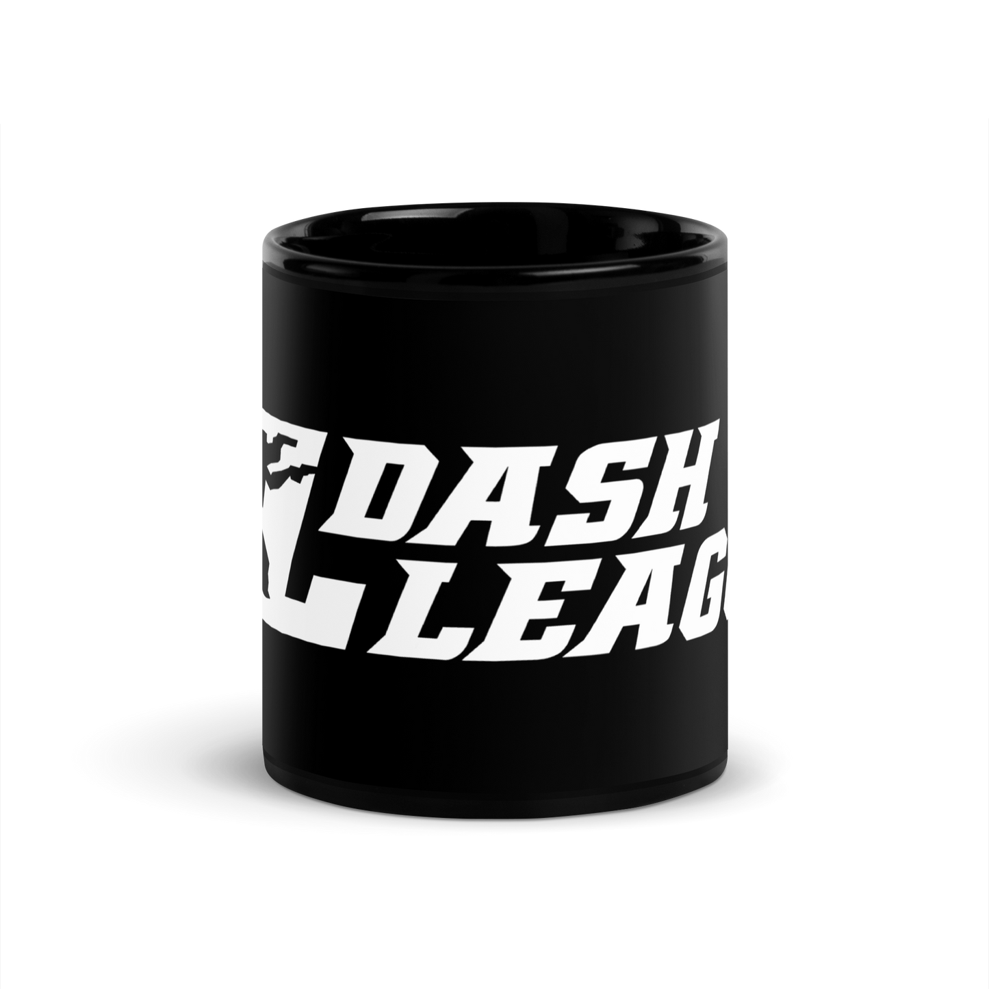 Black Mug White Wide DL Logo