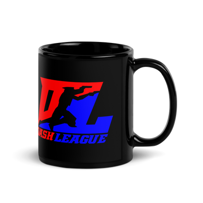 Logo DL enveloppant de couleur noire pour mug