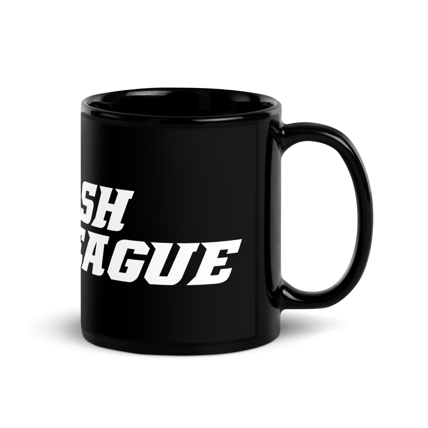 Black Mug White Wide DL Logo