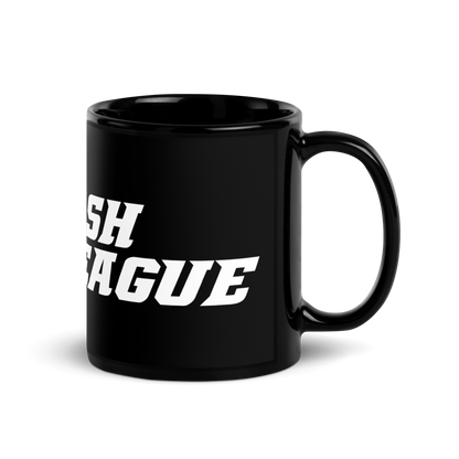 Black Mug White Wide DL Logo