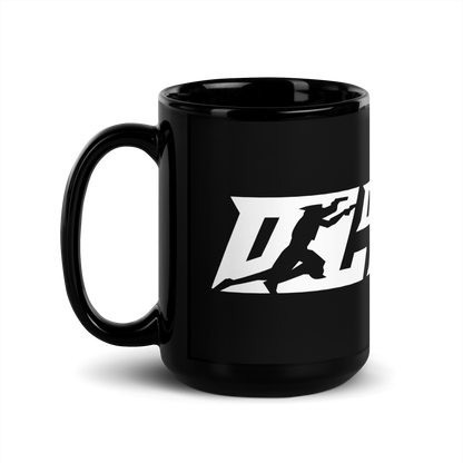 Black Mug White Wide DL Logo