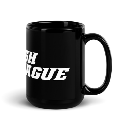 Black Mug White Wide DL Logo