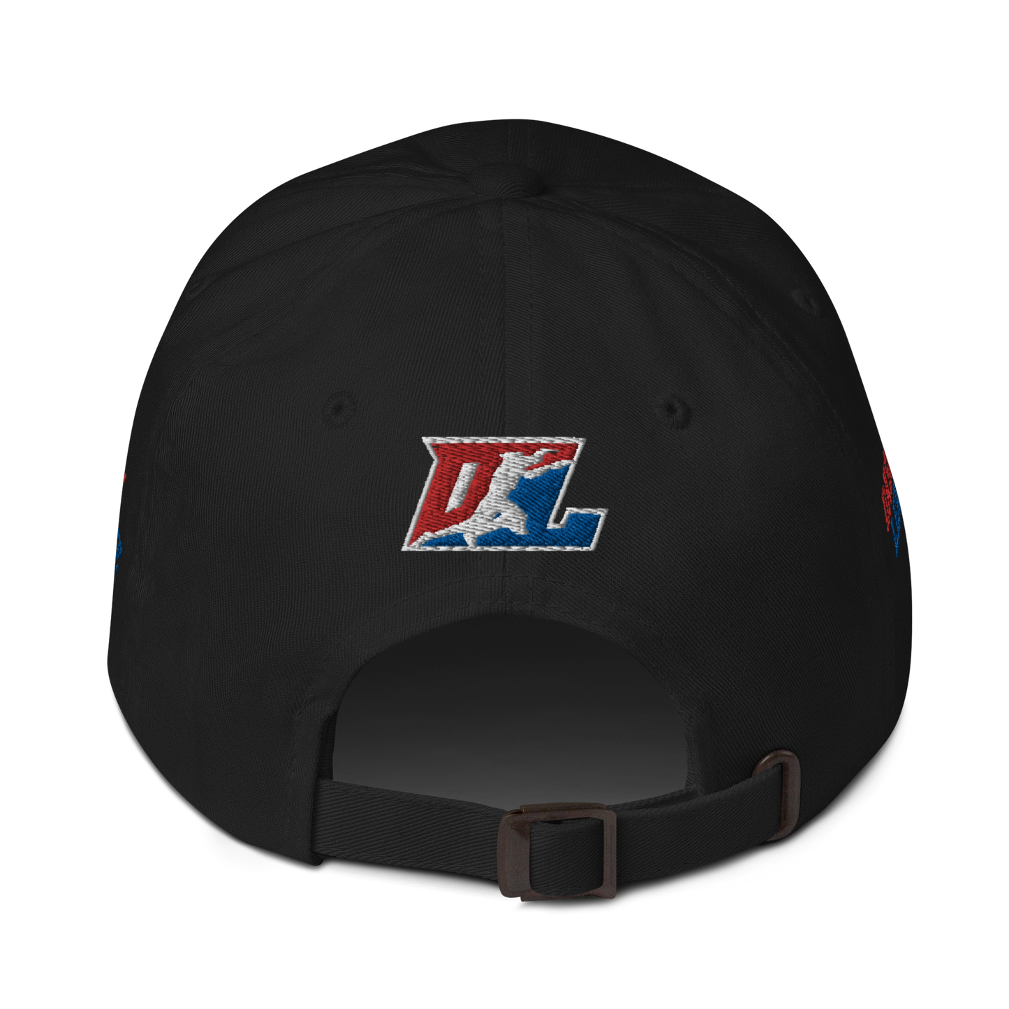 Cap Color with White Outline DL Logo (Front+Back+Sides)