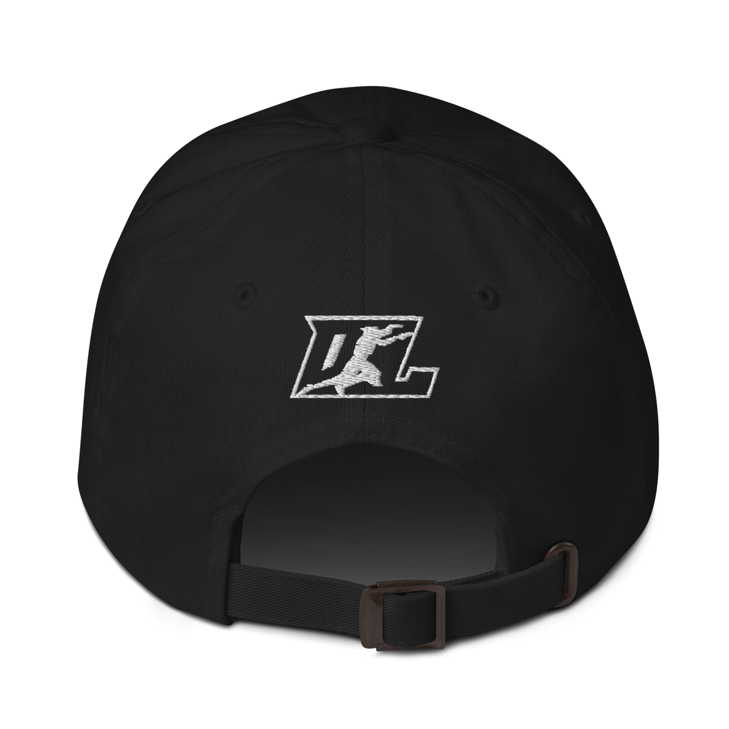 Cap White Outline DL Logo (Front+Back)