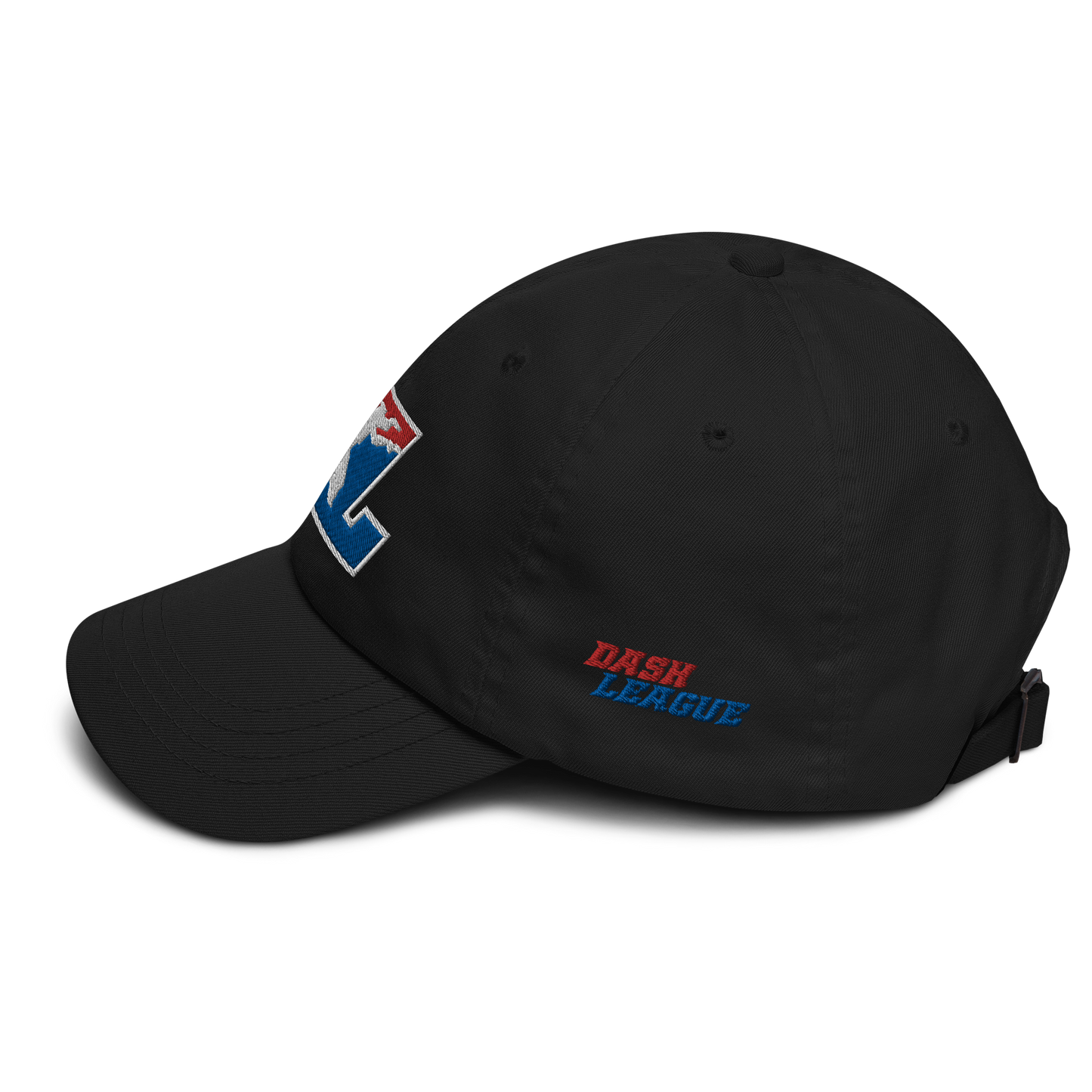 Cap Color with White Outline DL Logo (Front+Back+Sides)