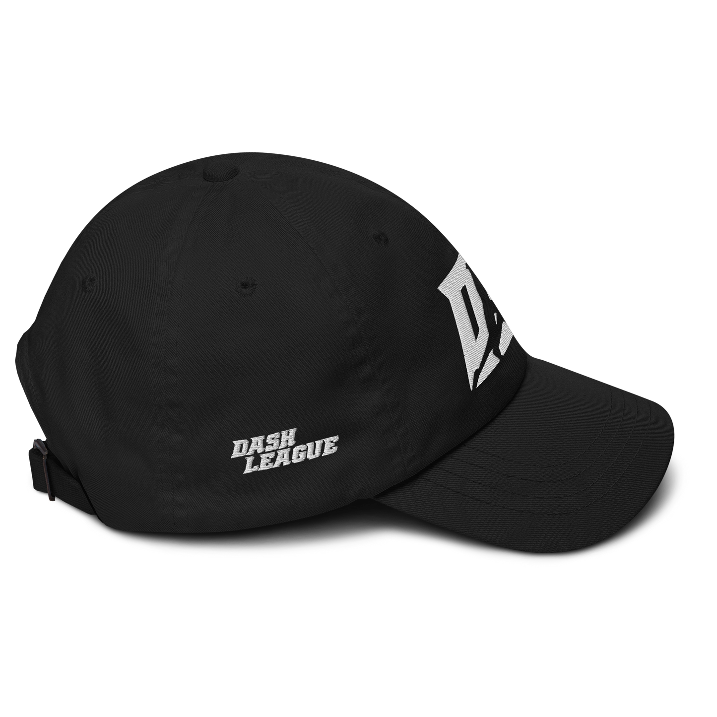 Cap White DL Logo (Front+Back+Sides)