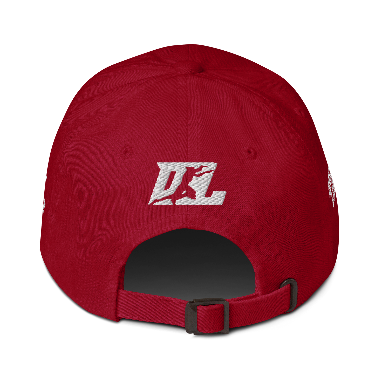 Cap White DL Logo (Front+Back+Sides)