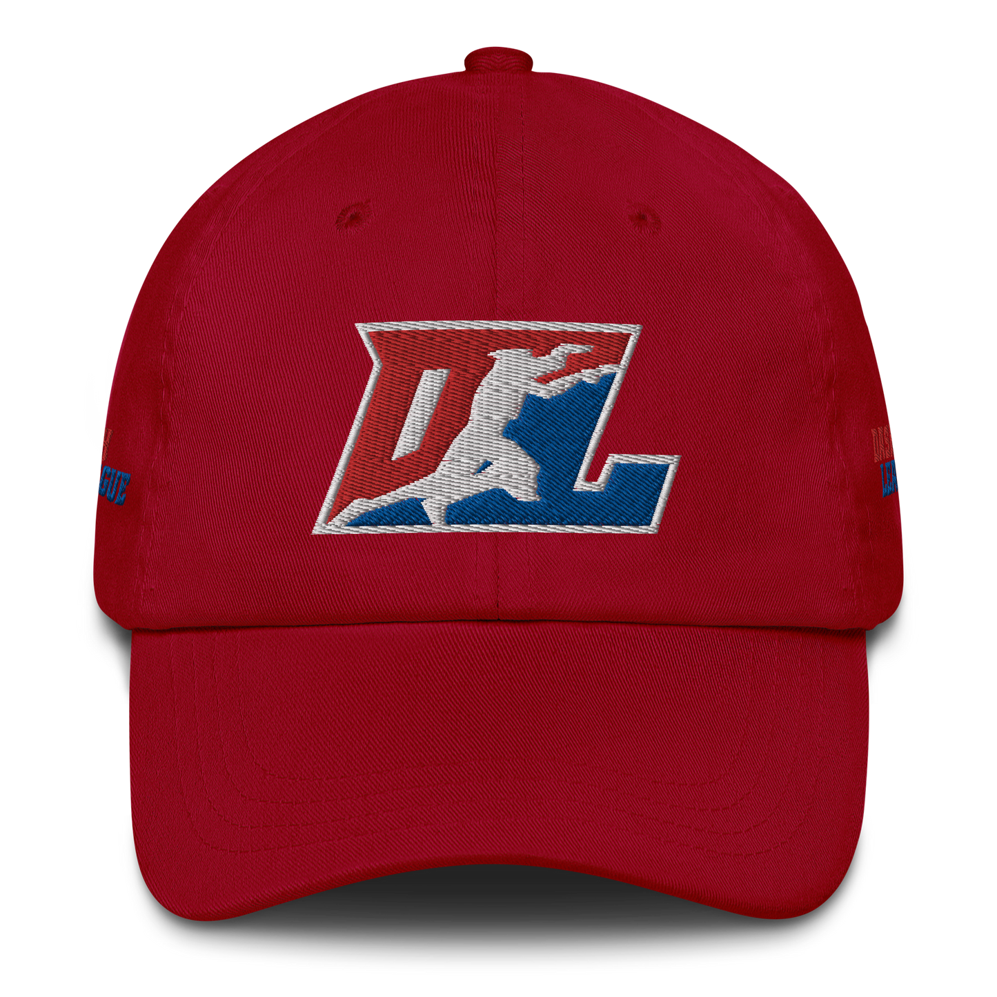 Cap Color with White Outline DL Logo (Front+Back+Sides)