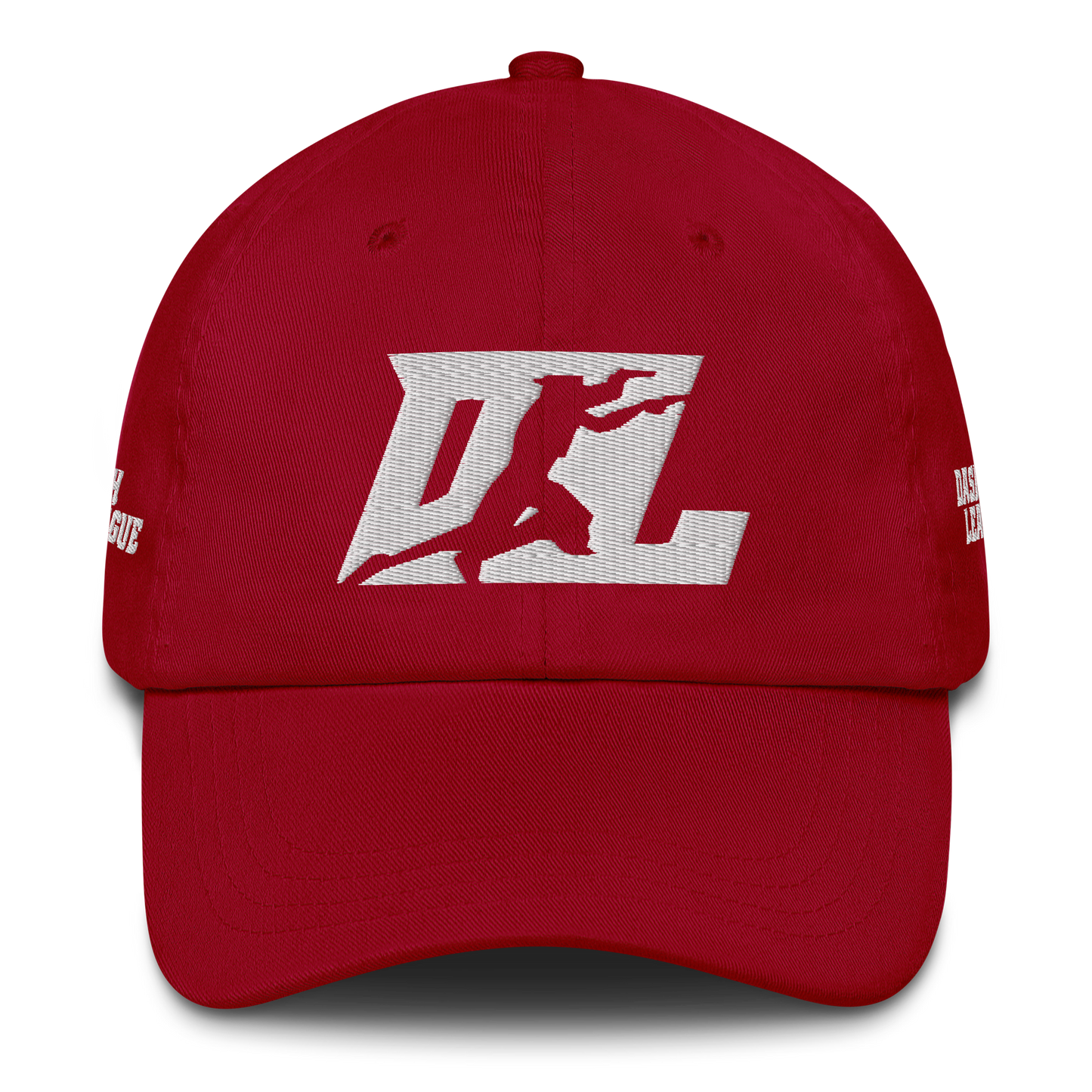 Cap White DL Logo (Front+Back+Sides)