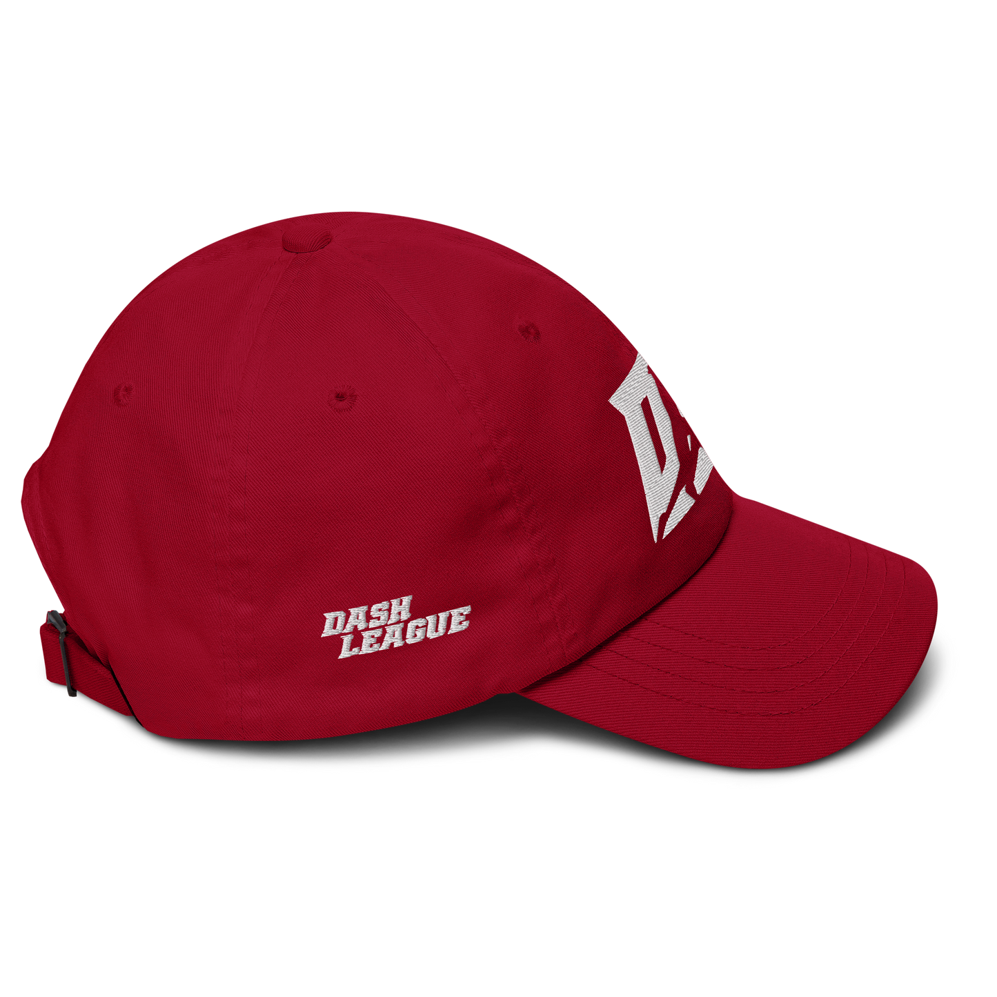 Cap White DL Logo (Front+Back+Sides)