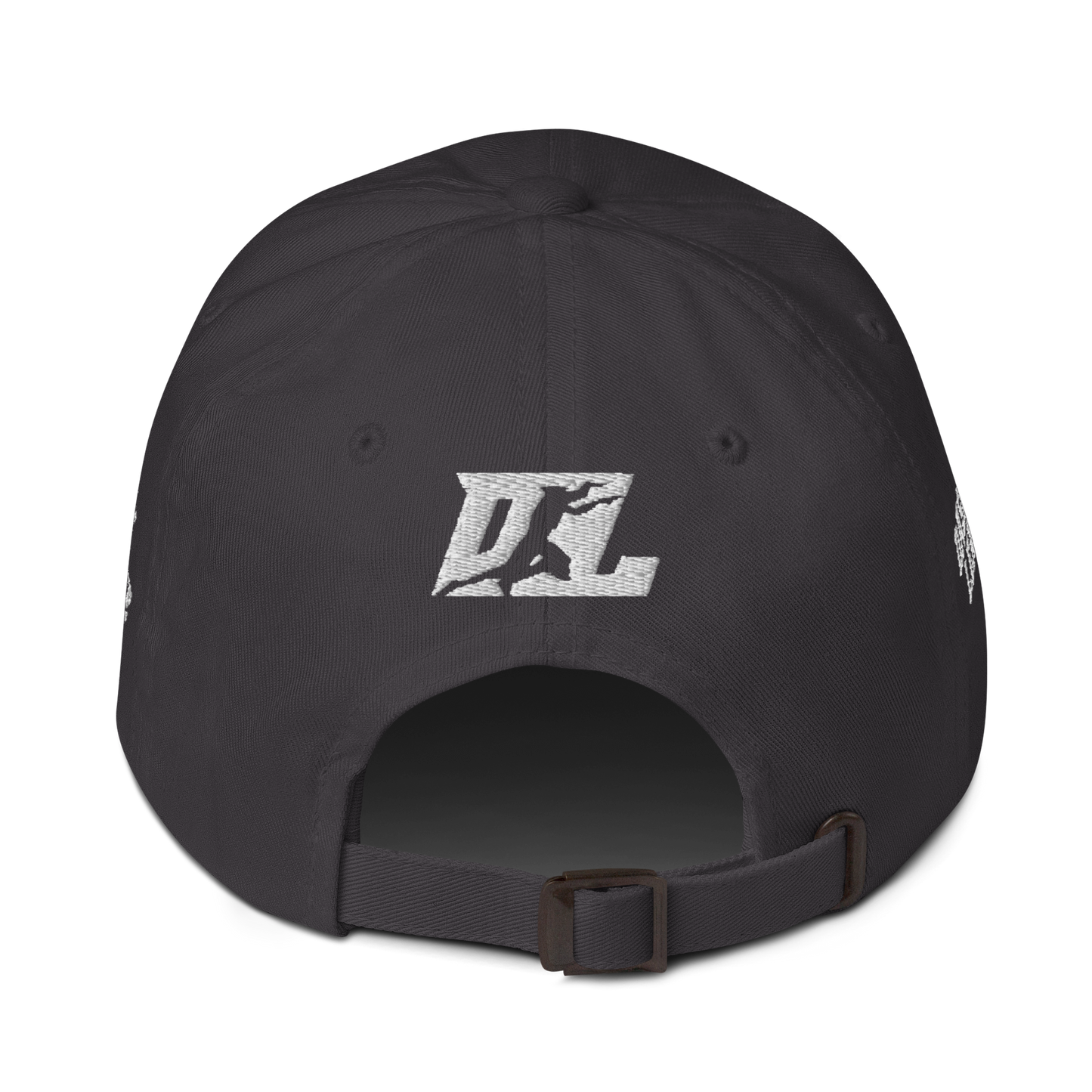 Cap White DL Logo (Front+Back+Sides)