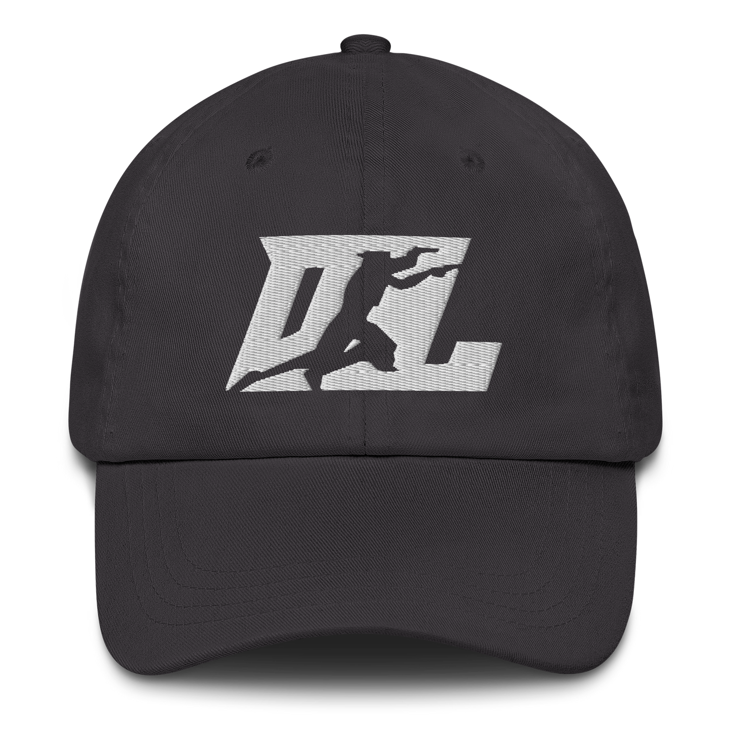 Cap White DL Logo