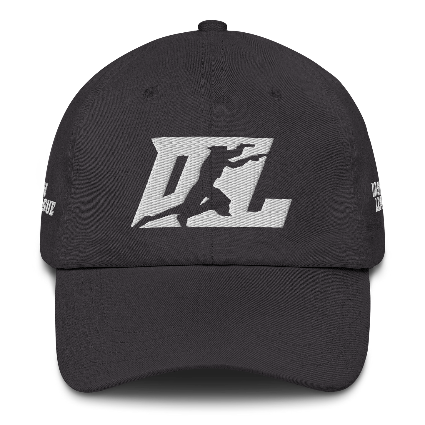 Cap White DL Logo (Front+Back+Sides)