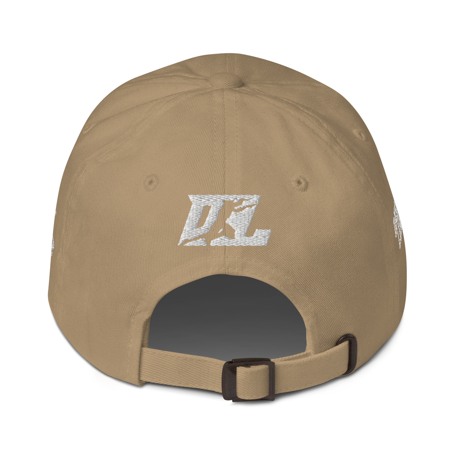 Cap White DL Logo (Front+Back+Sides)