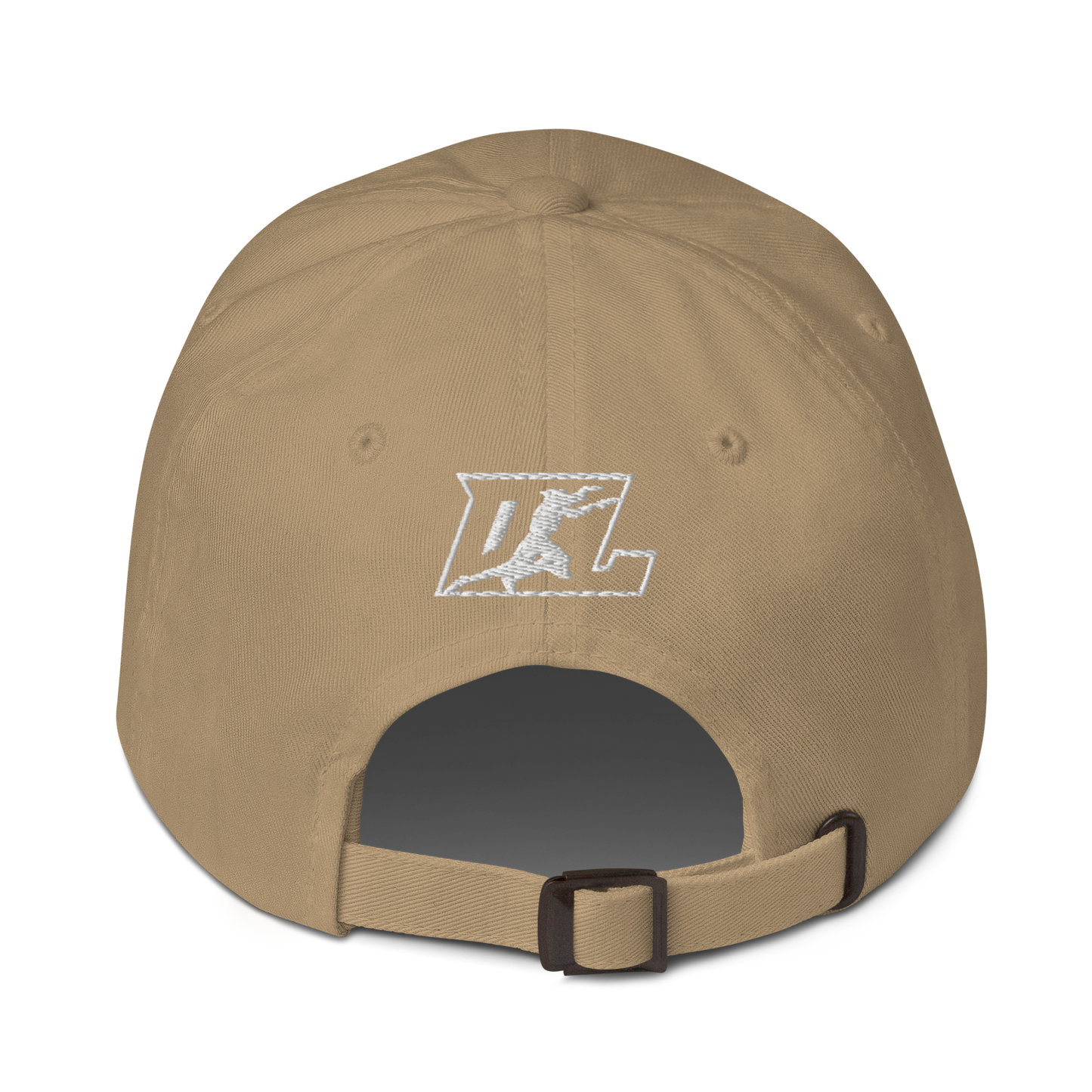 Cap White Outline DL Logo (Front+Back)