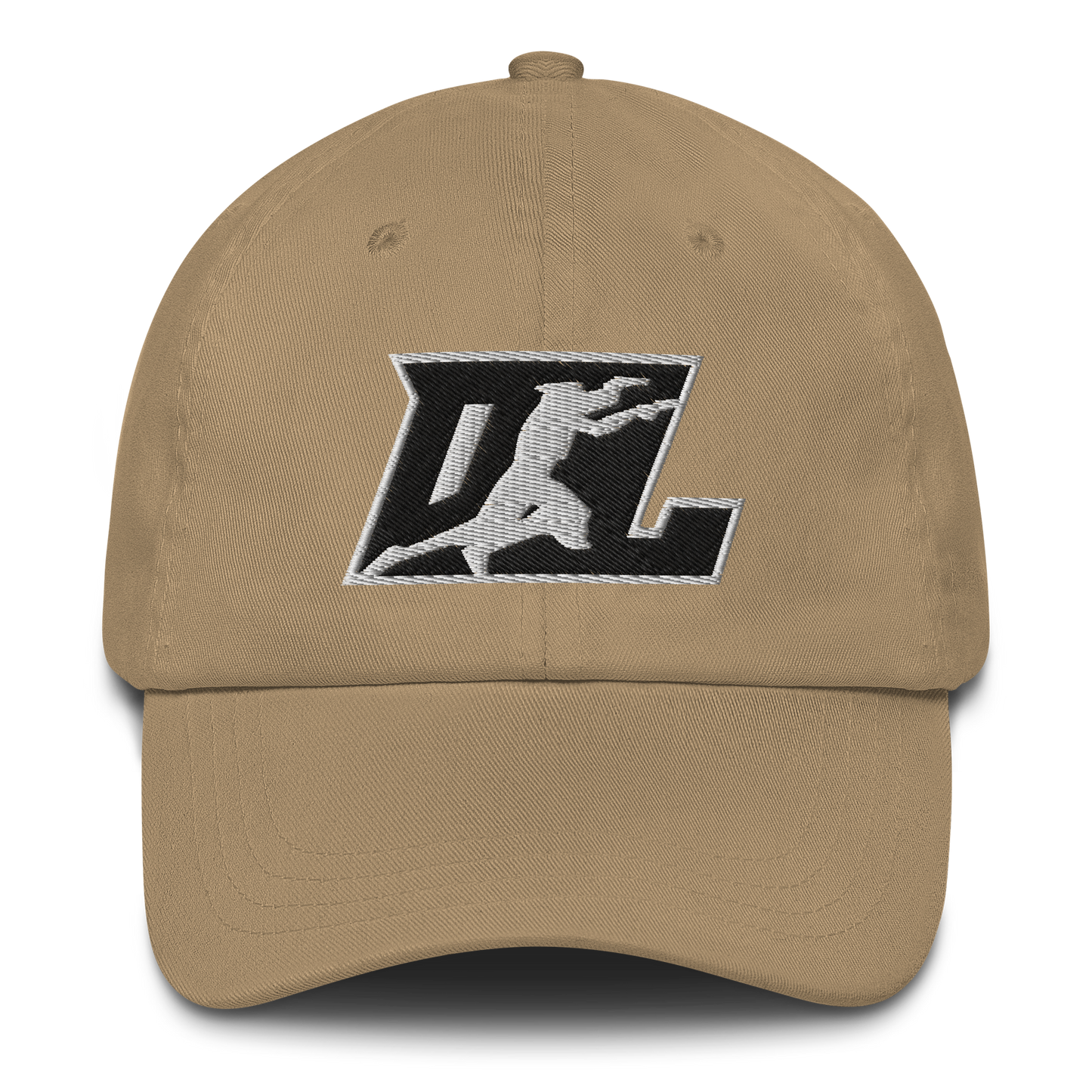 Cap Black with White Outline DL Logo