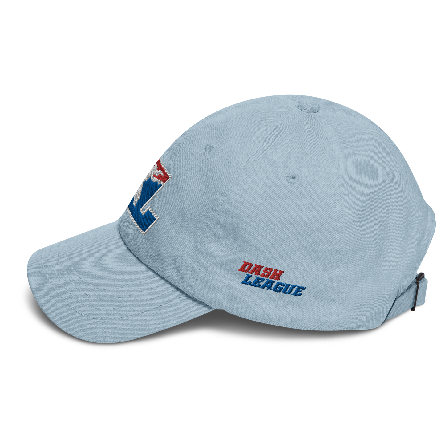 Cap Color with White Outline DL Logo (Front+Back+Sides)