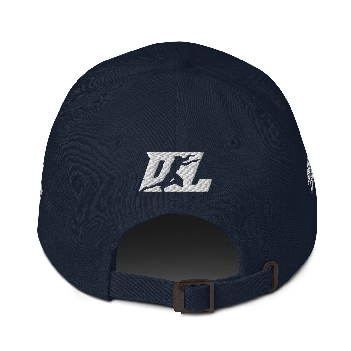 Cap White DL Logo (Front+Back+Sides)